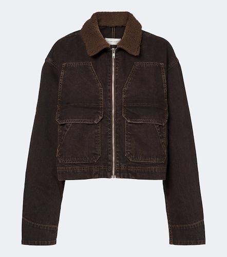 Veste Atlas Worker en denim et shearling - SLVRLAKE - Modalova
