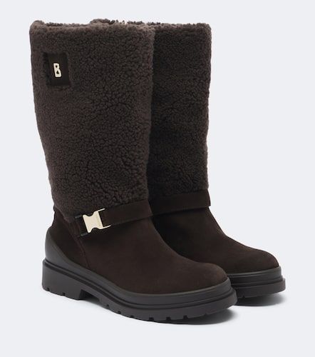 Bottes St. Moritz en daim et shearling - Bogner - Modalova