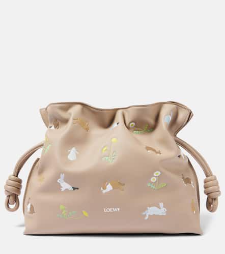 X Suna Fujita – Pochette Bunny Flamenco Medium en cuir - Loewe - Modalova