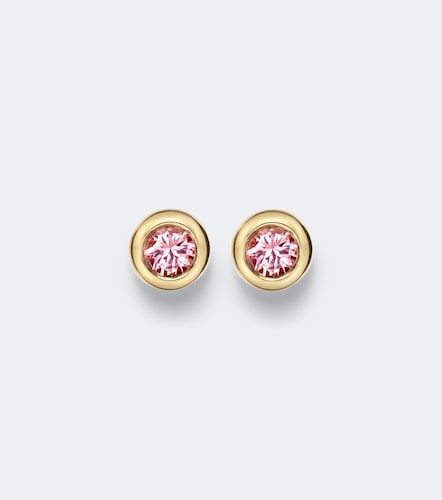 Boucles d'oreilles Pavé en or 18 ct et tourmalines - David Yurman - Modalova