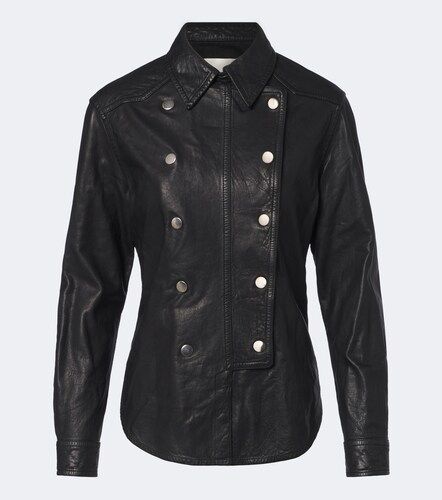 Isabel Marant Chemise Valdy en cuir - Isabel Marant - Modalova