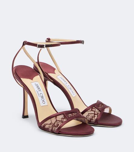 Jimmy Choo Sandales Leo en dentelle - Jimmy Choo - Modalova