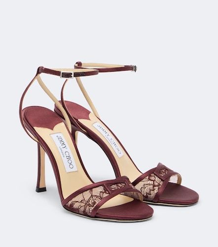 Jimmy Choo Sandales Leo en dentelle - Jimmy Choo - Modalova