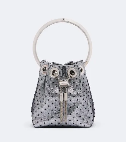 Sac seau Bon Bon Micro à pois - Jimmy Choo - Modalova