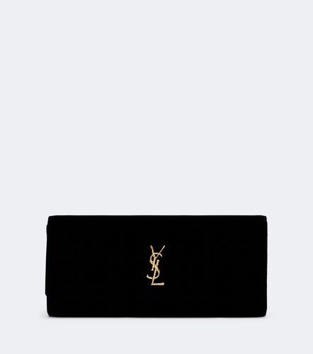 Pochette Cassandre en velours - Saint Laurent - Modalova