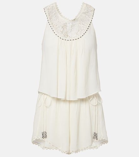 Combi-short Nilany en soie à perles - Isabel Marant - Modalova