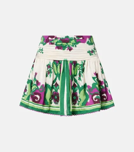 Mini-jupe Colleen à motif floral - Poupette St Barth - Modalova