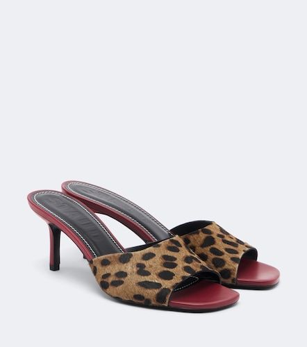 Mules Bea en cuir façon poulain - Staud - Modalova