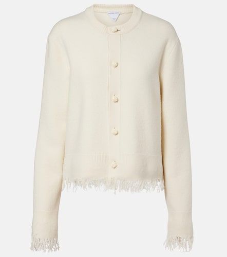 Cardigan en laine à franges - Bottega Veneta - Modalova