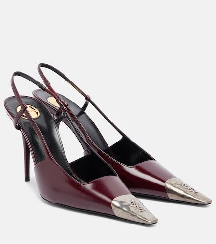 Escarpins slingback Jeanne en cuir - Saint Laurent - Modalova