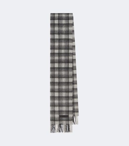 Écharpe en cachemire à carreaux - Zegna - Modalova