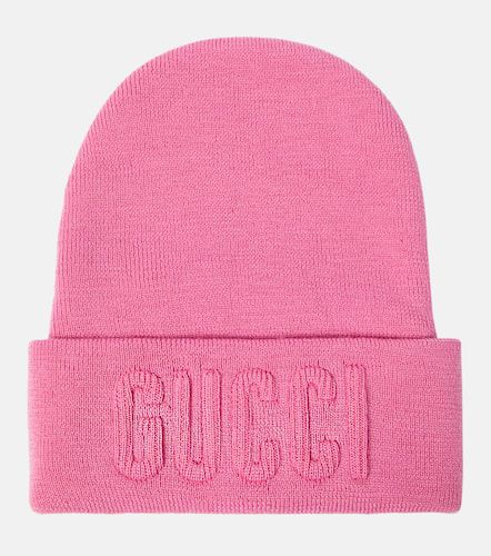 Gucci Bonnet à logo en laine - Gucci - Modalova