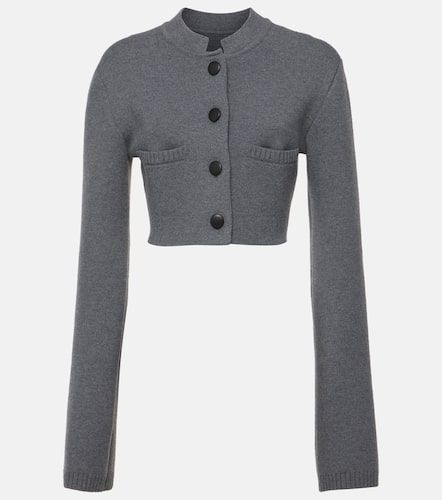 Veste courte Ello en laine mélangée - Khaite - Modalova