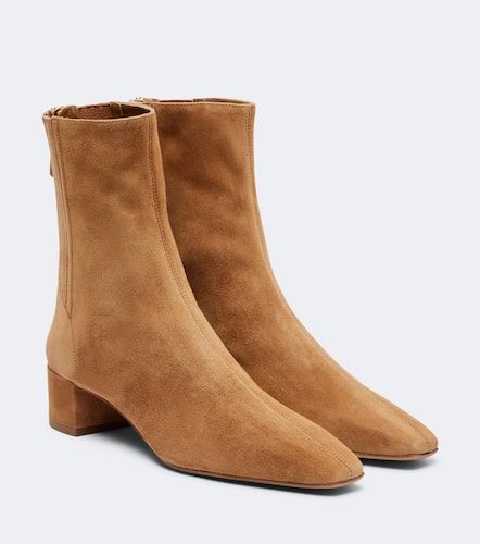 Bottines Saint Honore 35 en daim - Aquazzura - Modalova