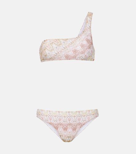 Bikini asymétrique en lamé - Missoni - Modalova