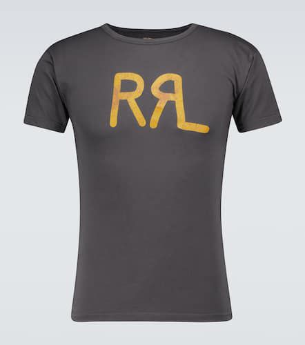 RRL T-shirt en coton à logo - RRL - Modalova