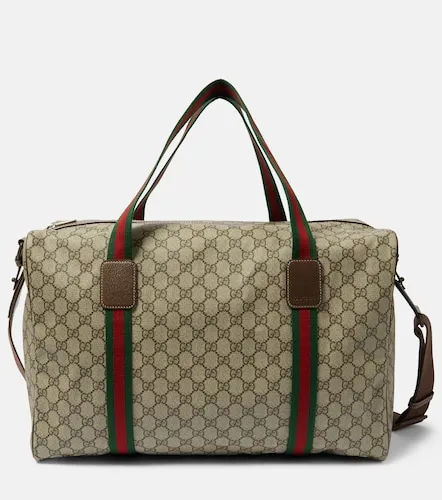 Sac de voyage GG Supreme Large en toile - Gucci - Modalova