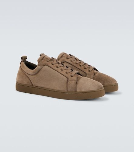 Baskets Louis Junior en daim - Christian Louboutin - Modalova