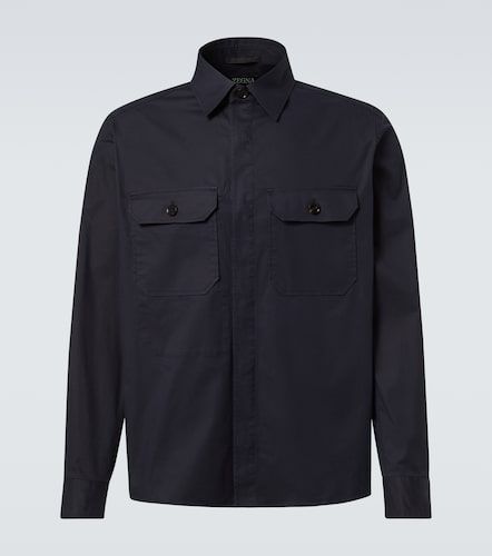 Zegna Chemise en coton mélangé - Zegna - Modalova