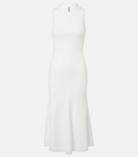 Robe Mira en maille côtelée - Victoria Beckham - Modalova