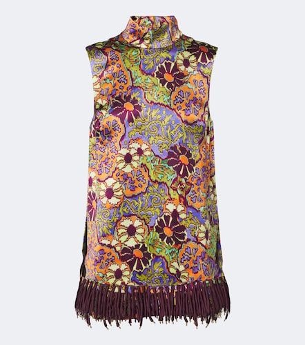 Alémais Top Joanna à fleurs et franges - Alemais - Modalova