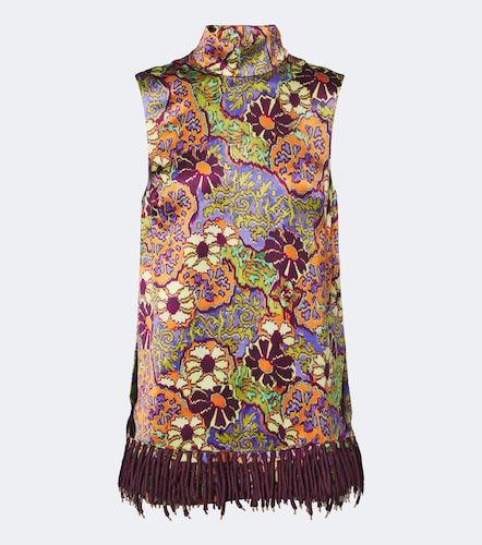 Alémais Top Joanna à fleurs et franges - Alemais - Modalova