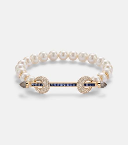 Bracelet Chakra en or 18 ct et pierres précieuses - Ananya - Modalova