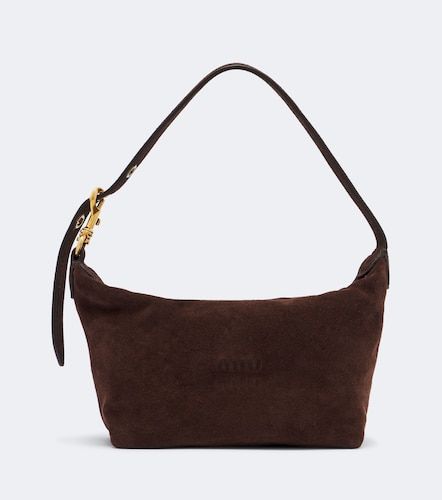 Sac porté épaule Spirit en daim - Miu Miu - Modalova