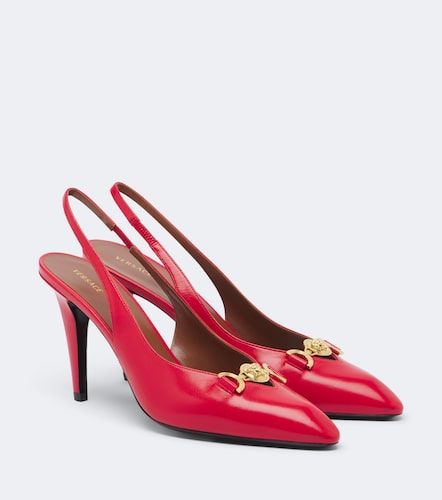 Escarpins slingback Clelia Medusa en cuir - Versace - Modalova