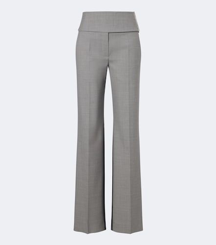 Pantalon droit en laine vierge - Sportmax - Modalova