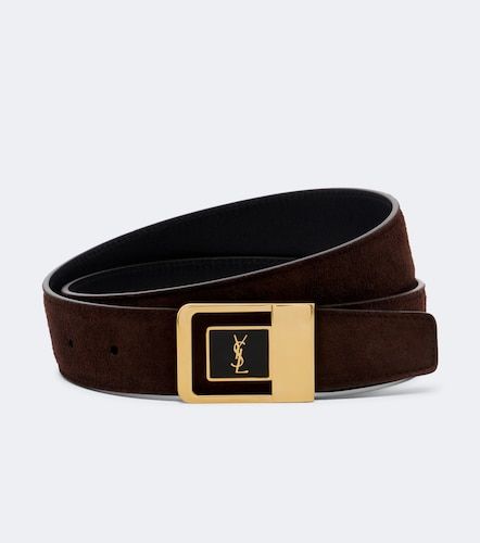 Ceinture Cassandre en daim - Saint Laurent - Modalova