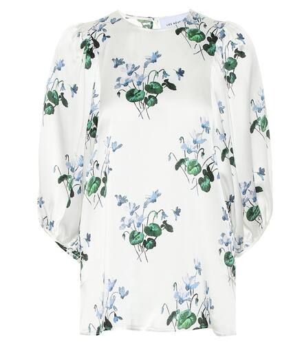 Top imprimé en satin de soie - Les Rêveries - Modalova