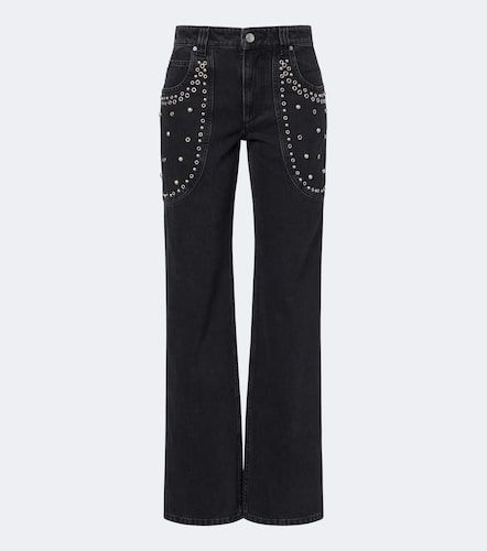 Jean bootcut Silka à clous - Marant Etoile - Modalova