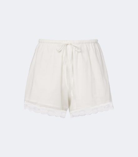 Short Marilyn en coton à dentelle - Posse - Modalova