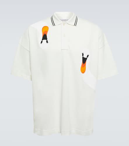 JW Anderson Polo imprimé en coton - JW Anderson - Modalova