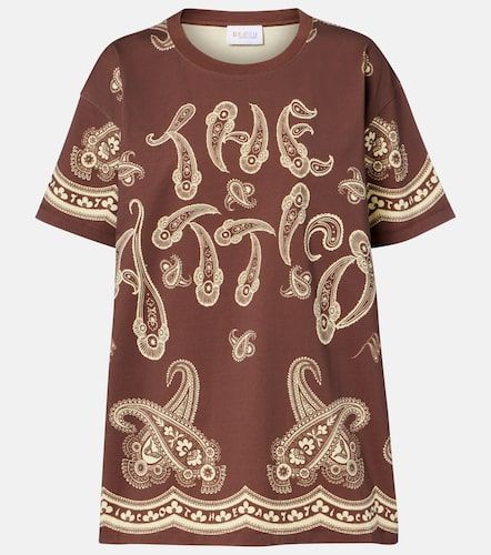 T-shirt oversize en coton à imprimé - The Attico - Modalova