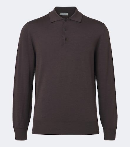 Canali Polo en laine vierge - Canali - Modalova