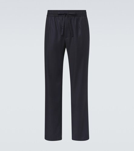 Pantalon droit en laine vierge - Dolce&Gabbana - Modalova
