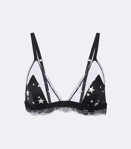 Soutien-gorge à imprimé et dentelle - Dolce&Gabbana - Modalova