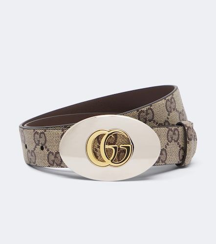 Gucci Ceinture Double G en toile GG - Gucci - Modalova