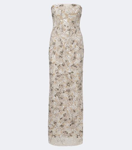 Là Fuori Robe longue bustier Icey Rose à fleurs - La Fuori - Modalova