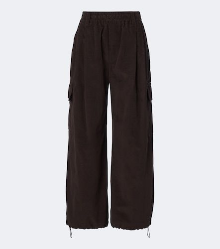 Pantalon ample en coton et cachemire mélangés - Brunello Cucinelli - Modalova