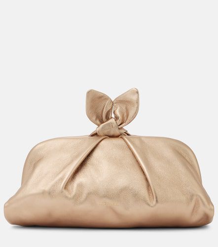 Pochette Bow Tie en cuir - Aquazzura - Modalova