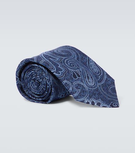 Cravate en soie à motif cachemire - Etro - Modalova