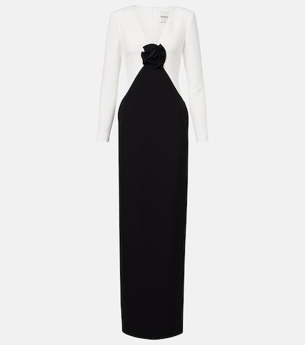 Robe à appliqué floral - Roland Mouret - Modalova