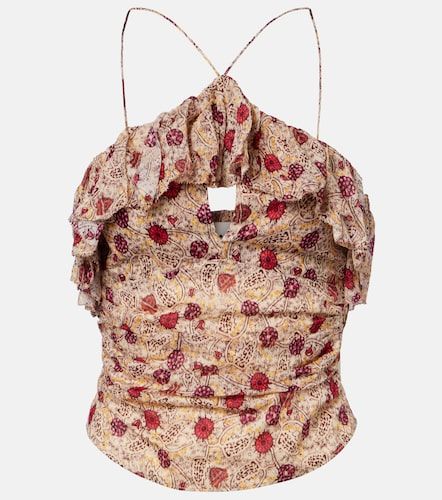 Top Dijimia en coton à volants - Marant Etoile - Modalova