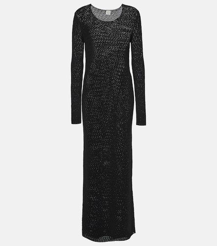 Toteme Robe longue en crochet - Toteme - Modalova