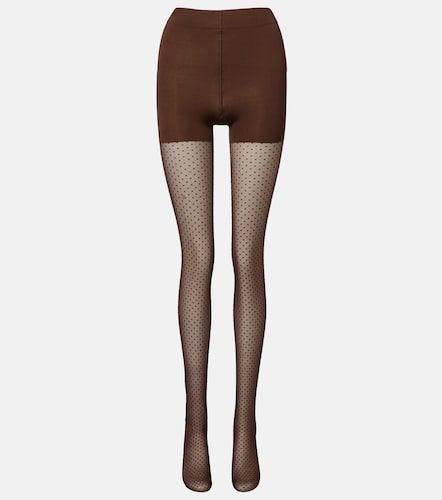 Collants Control transparent à pois - Wolford - Modalova