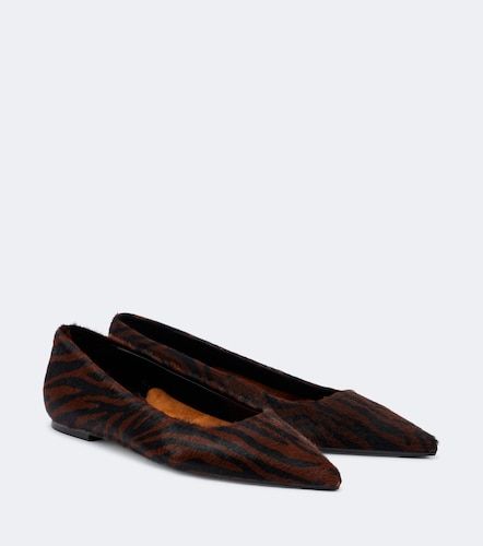 Ballerines Cassy en cuir façon poulain - Aeyde - Modalova