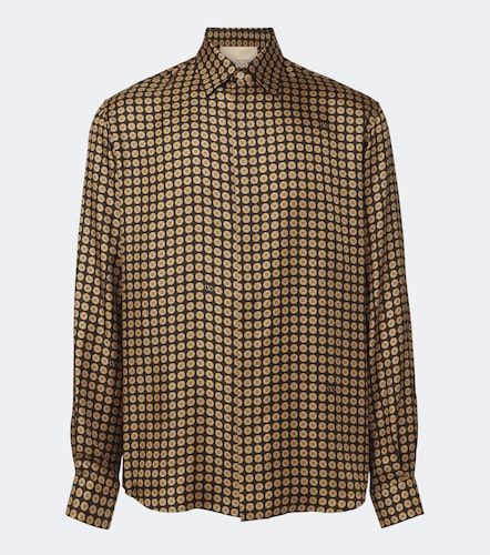 Chemise en soie à imprimé - Valentino Garavani - Modalova